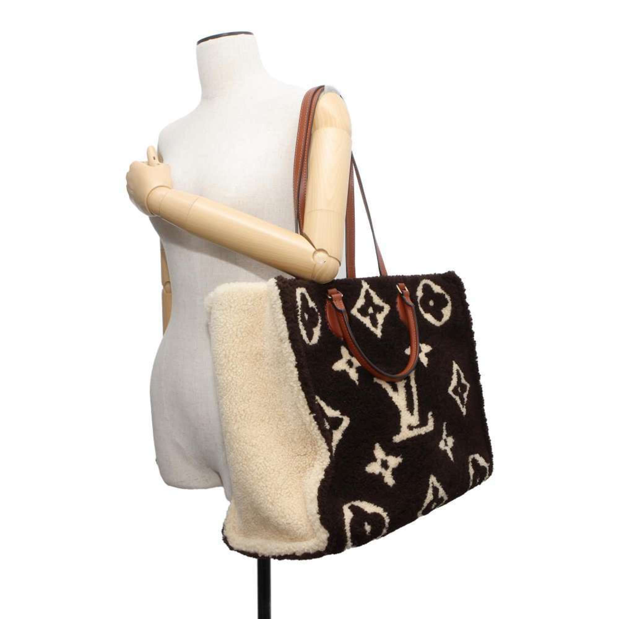 Louis Vuitton Tote Bag Monogram Teddy On the Go GM M55420 LOUIS VUITTON