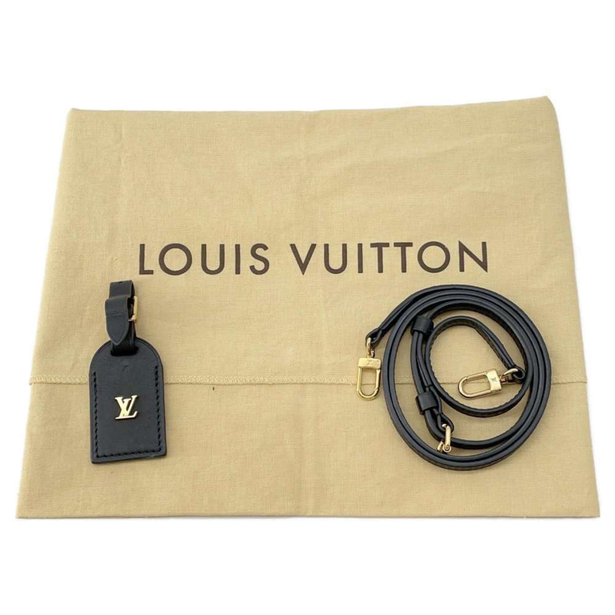 Louis Vuitton Shoulder Bag Monogram Reverse Boite Chapeau M68276 Black