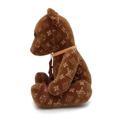 Louis Vuitton Plush Toy Doudou Teddy Bear Monogram Velour GI0739 2021 Limited Edition