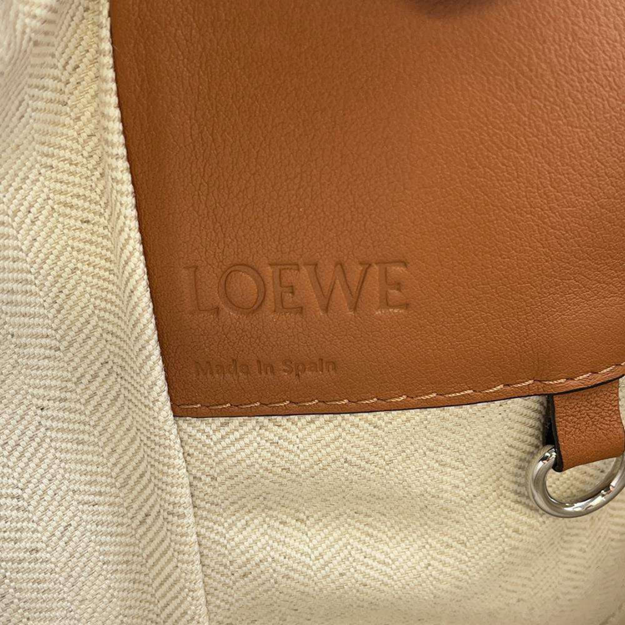 LOEWE Handbag Hammock Medium Canvas 372.47ZT38 2way Shoulder