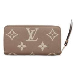 Louis Vuitton Long Wallet Monogram Empreinte Zippy M69794 Round