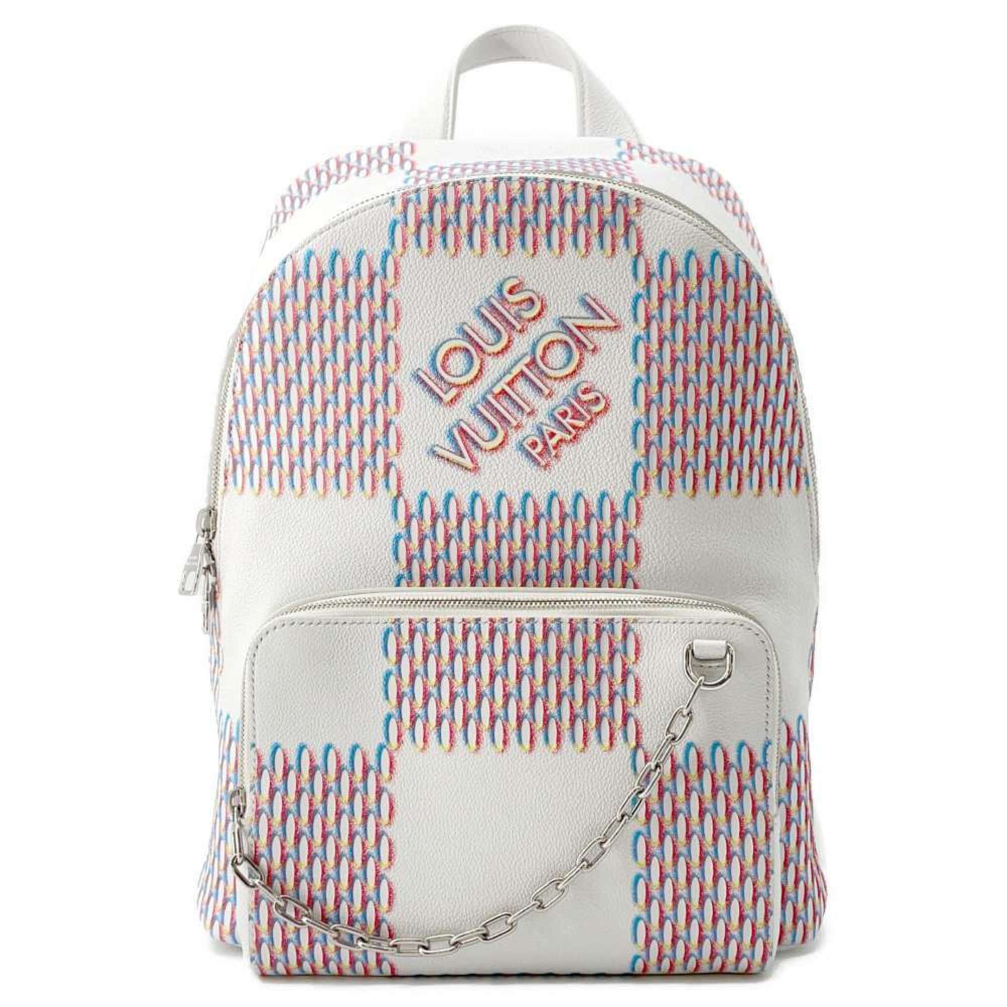 Louis Vuitton Backpack Damier Spray Racer M20664 LOUIS VUITTON Bag White