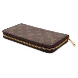 Louis Vuitton Long Wallet Monogram Zippy M41895 LOUIS VUITTON Round