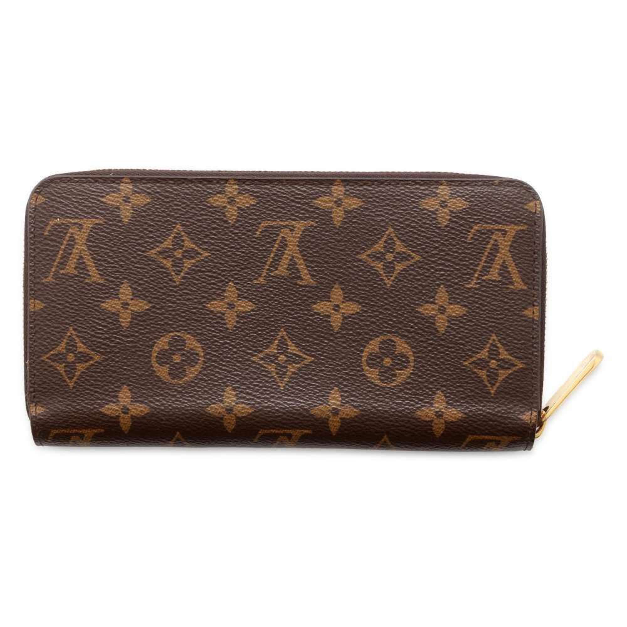 Louis Vuitton Long Wallet Monogram Zippy M41895 LOUIS VUITTON Round