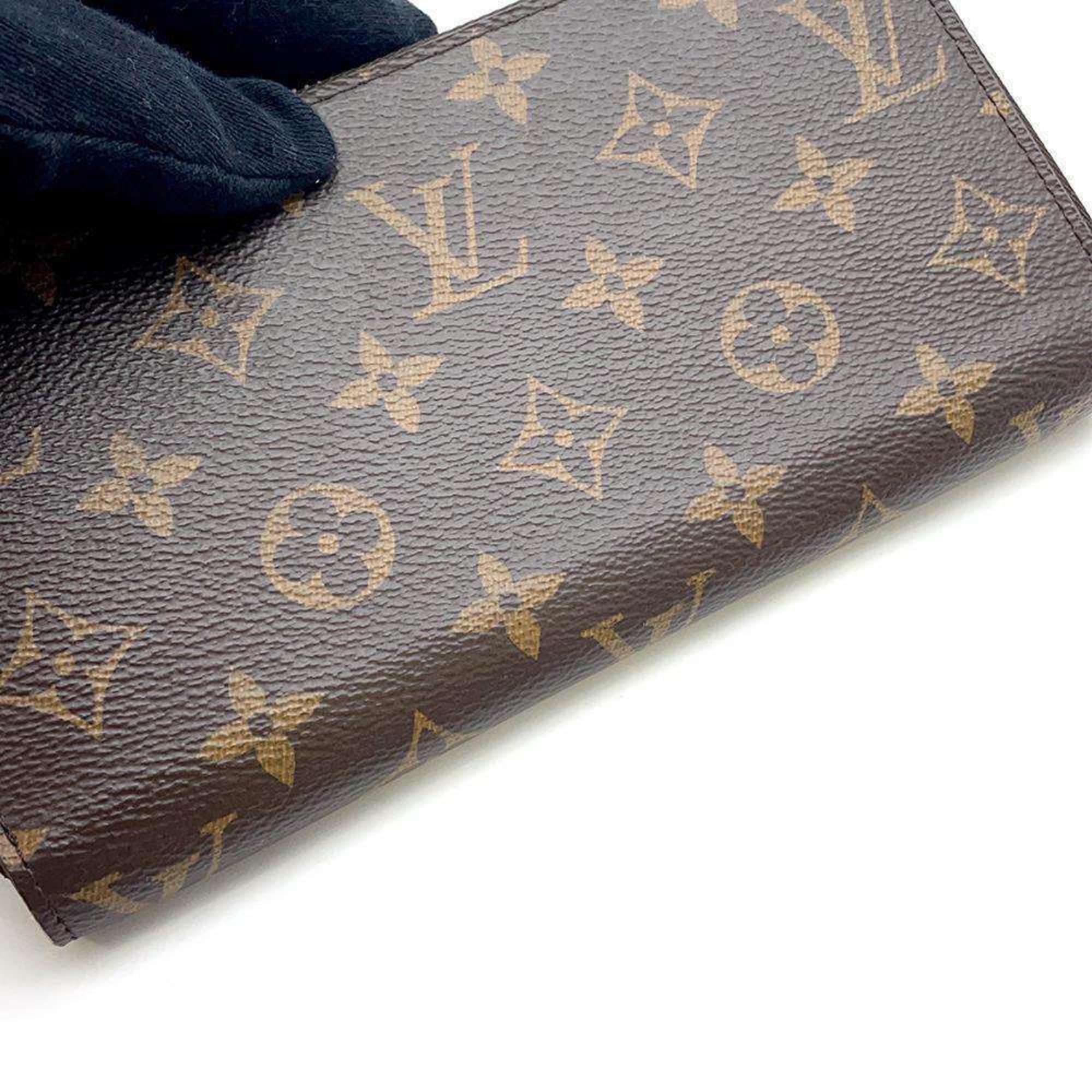 Louis Vuitton Long Wallet Monogram Zippy M41895 LOUIS VUITTON Round