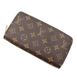 Louis Vuitton Long Wallet Monogram Zippy M42616 Round