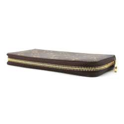 Louis Vuitton Long Wallet Monogram Zippy M42616 Round