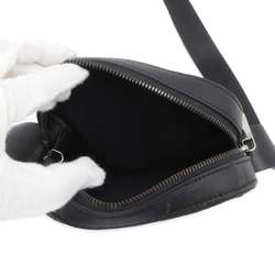 LOEWE Shoulder Bag Anagram Leather Black