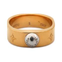 Louis Vuitton Ring Nanogram Metal Size S M00210 LOUIS VUITTON