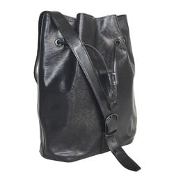 LOUIS VUITTON Louis Vuitton Sac Ado Sling Bag Shoulder Women's Epi Leather Black M80153