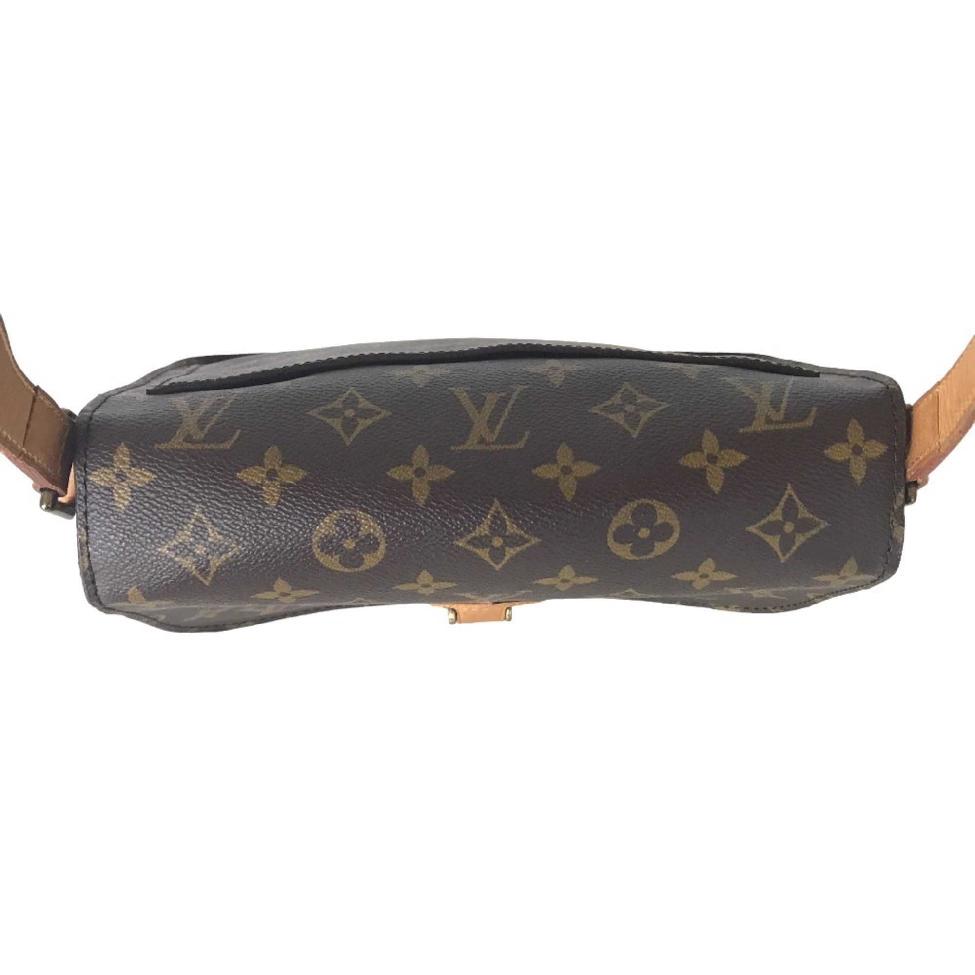 LOUIS VUITTON Saint-Clou Sling Bag Shoulder Women's Monogram Canvas Brown M51242