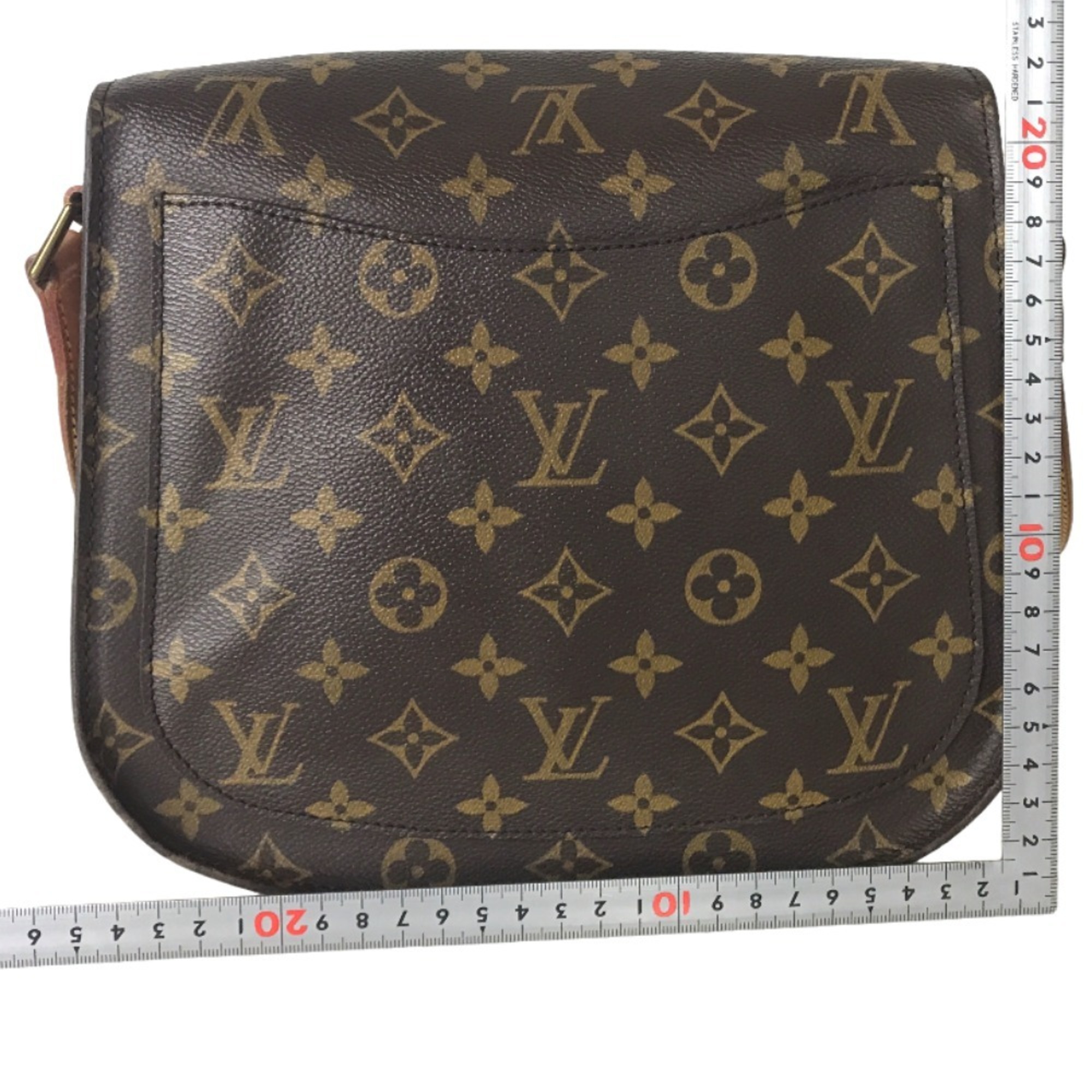 LOUIS VUITTON Saint-Clou Sling Bag Shoulder Women's Monogram Canvas Brown M51242