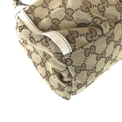 GUCCI Abby Sling Bag Handbag Women's GG Canvas Beige White 190525 0010 13