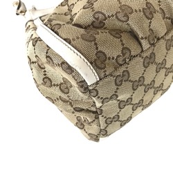 GUCCI Abby Sling Bag Handbag Women's GG Canvas Beige White 190525 0010 13