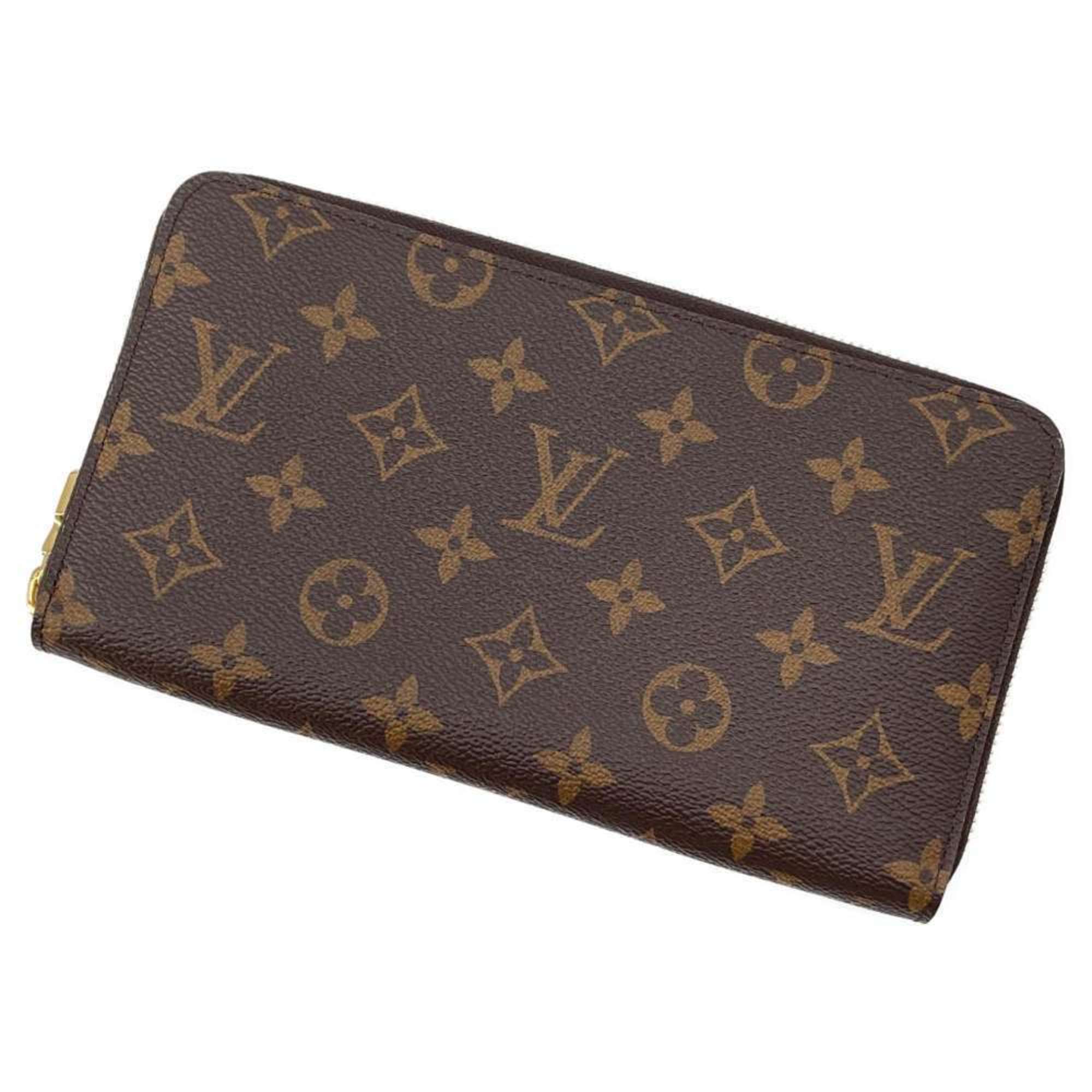 Louis Vuitton Long Wallet Monogram Zippy Organizer M62581 LOUIS VUITTON Round