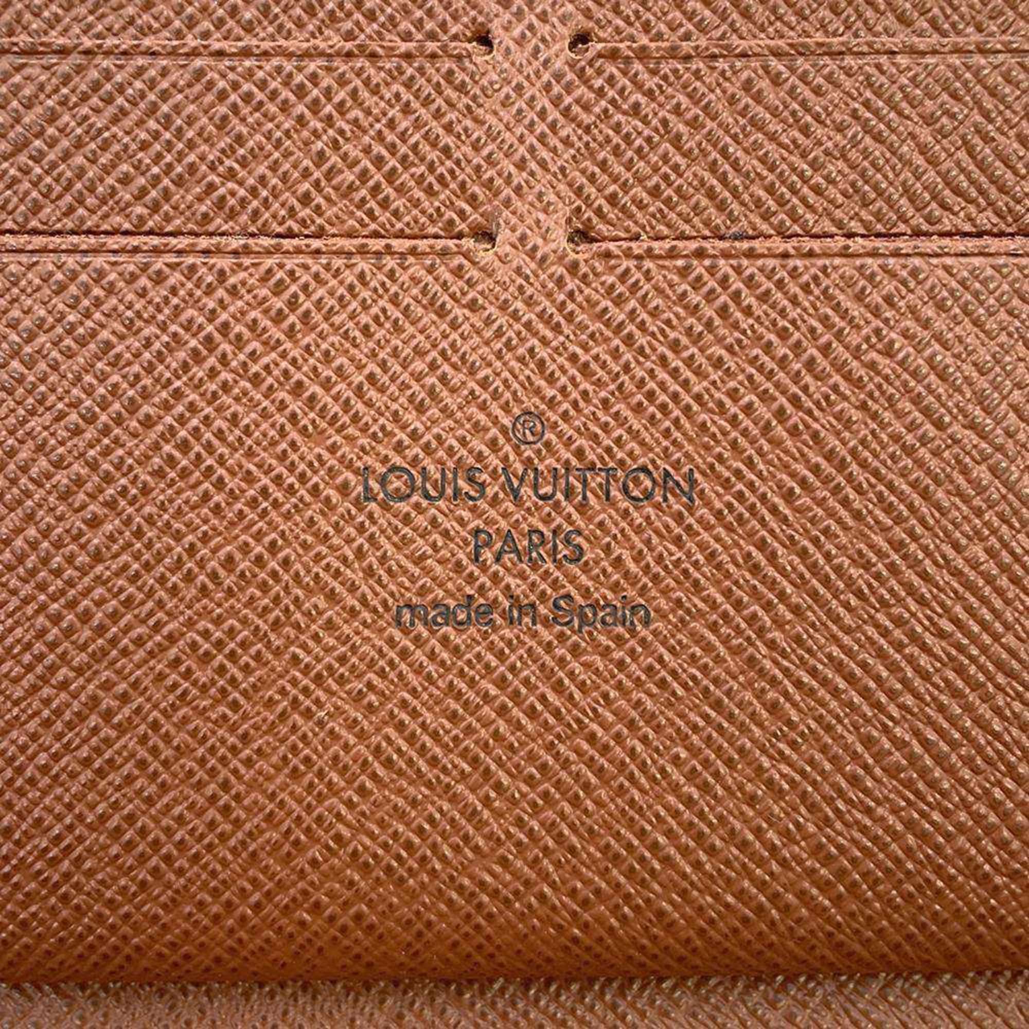 Louis Vuitton Long Wallet Monogram Zippy Organizer M62581 LOUIS VUITTON Round