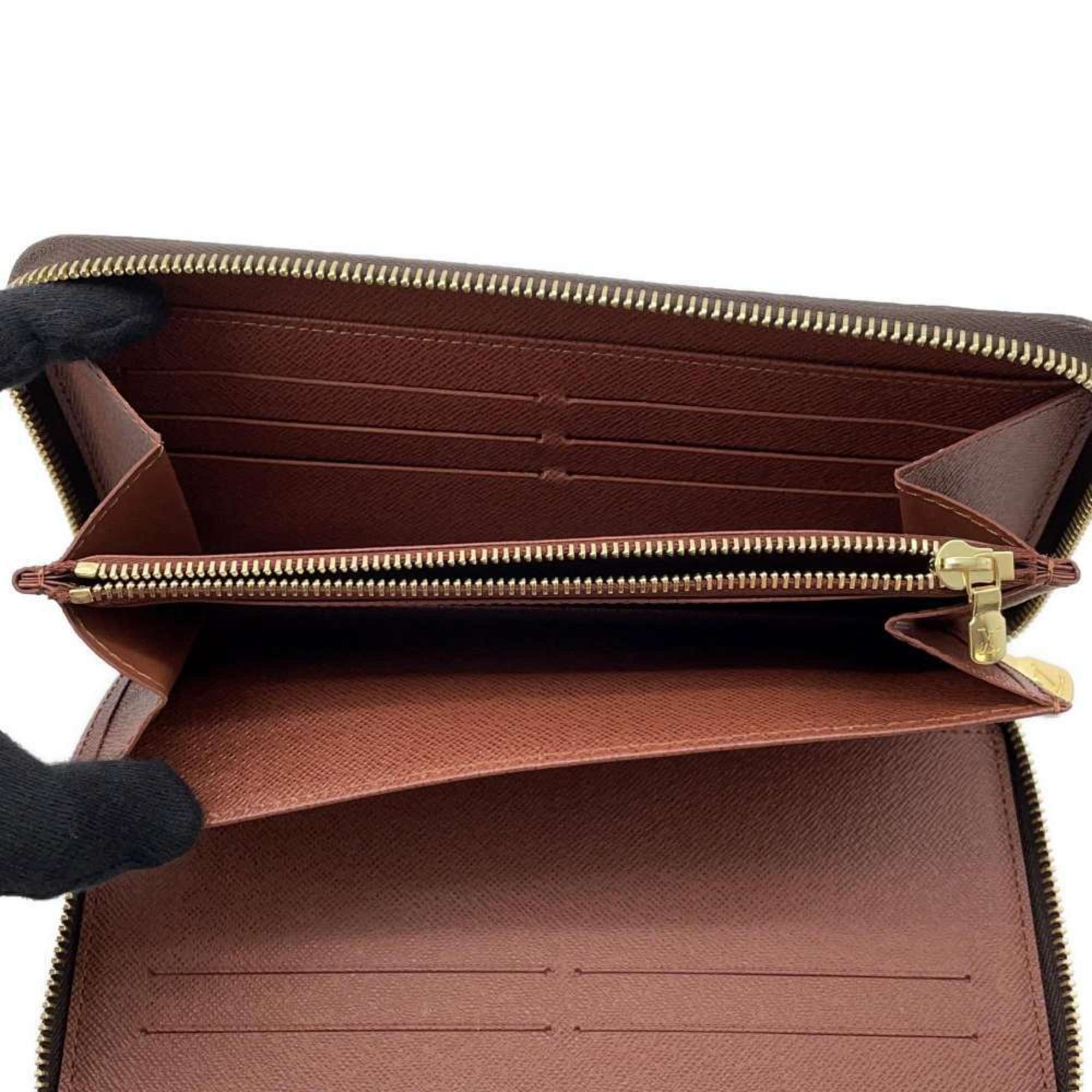 Louis Vuitton Long Wallet Monogram Zippy Organizer M62581 LOUIS VUITTON Round