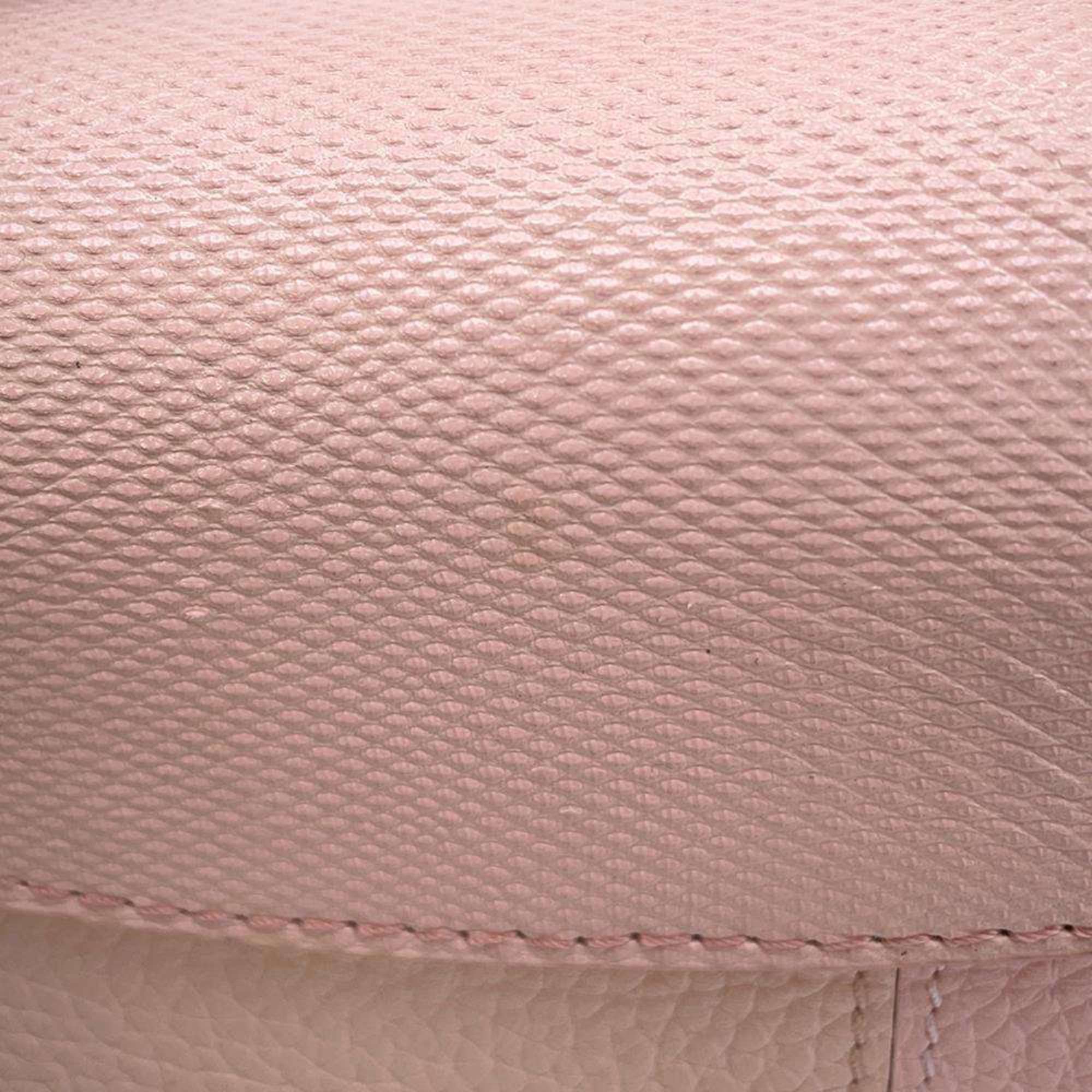 Louis Vuitton Handbag Taurillon Leather File Water Snake Capucines MINI M59268 Pink Karung