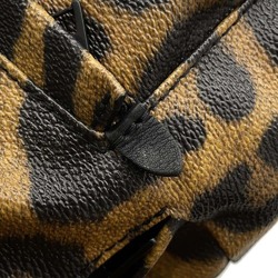 Louis Vuitton Backpack Palm Springs PM Animal Print M52020 LOUIS VUITTON Bag Black