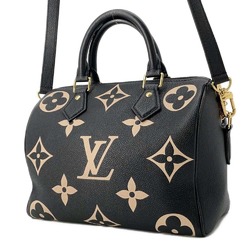 Louis Vuitton Handbag Monogram Empreinte Speedy Bandouliere 25 2way Shoulder Black