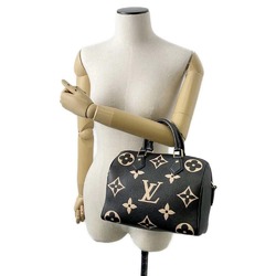 Louis Vuitton Handbag Monogram Empreinte Speedy Bandouliere 25 2way Shoulder Black