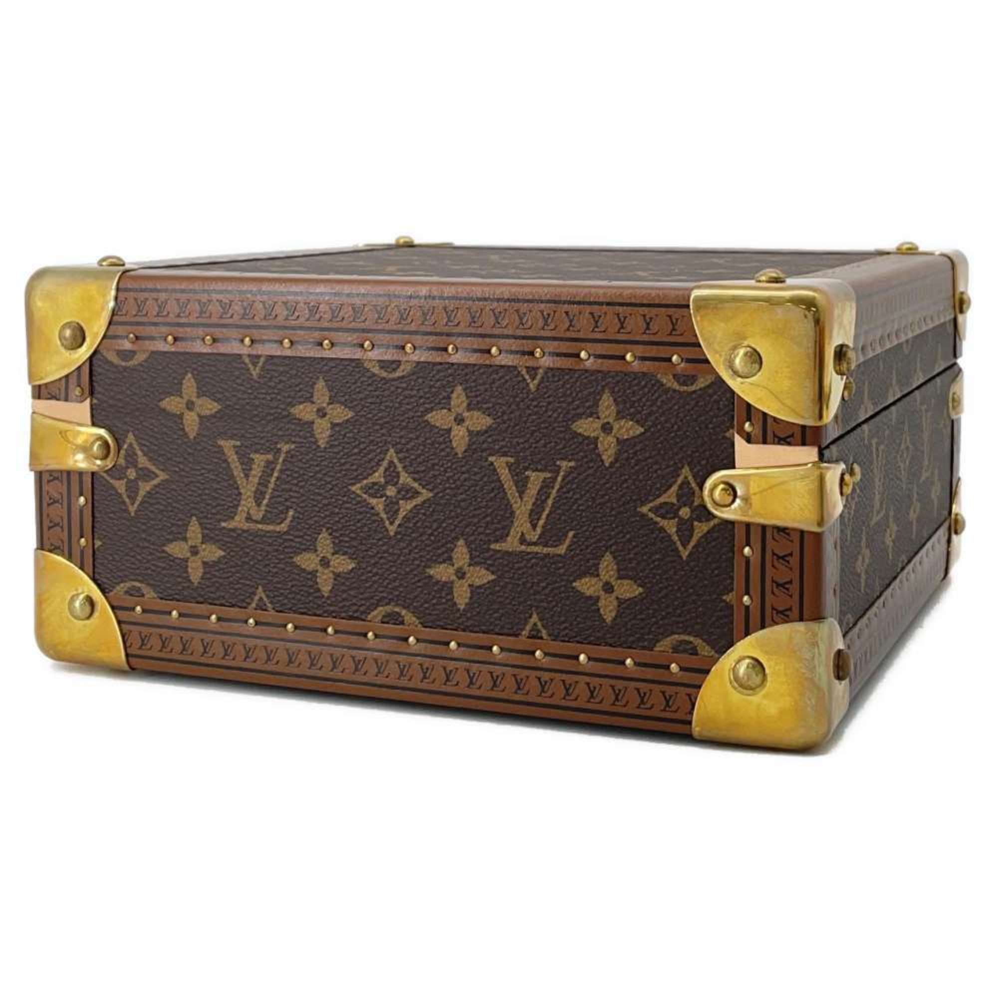 Louis Vuitton Box Monogram Jewelry Coffret LOUIS VUITTON Black