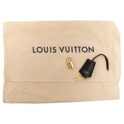 Louis Vuitton Handbag Lamb Leather Alma BB M23761 2way Shoulder Bag Black White