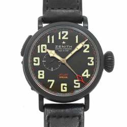 Zenith Pilot Aeronef Type 20 GMT Men's Watch World Limited Edition 500 96 2430 693 Black Automatic