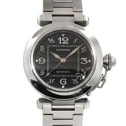 Cartier Pasha C W31043M7 Boys' Watch Date Black Automatic