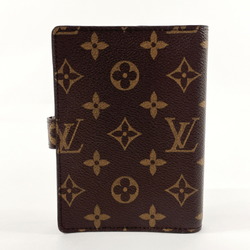 LOUIS VUITTON Agenda PM R20005 Notebook Cover Monogram Canvas Brown Unisex