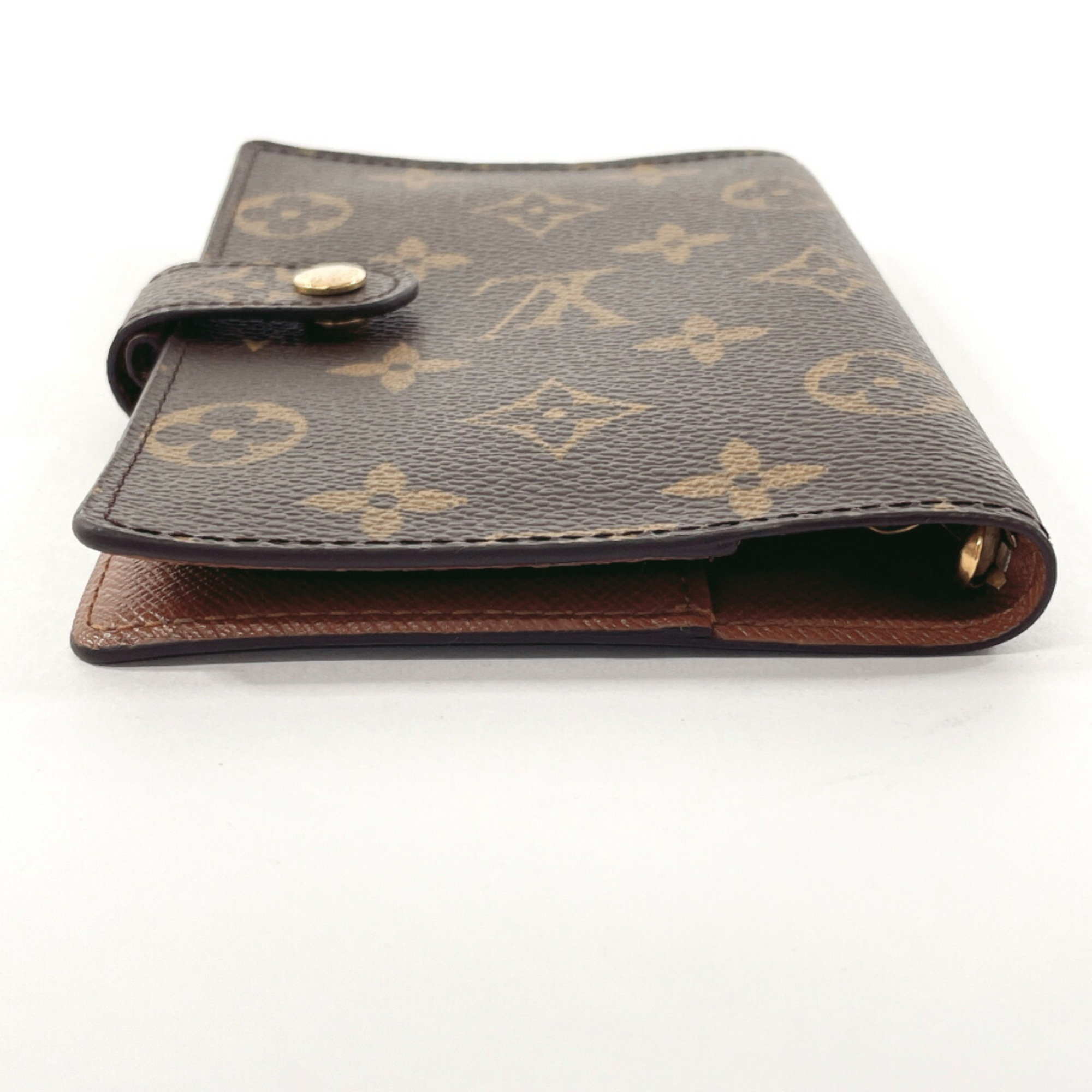 LOUIS VUITTON Agenda PM R20005 Notebook Cover Monogram Canvas Brown Unisex