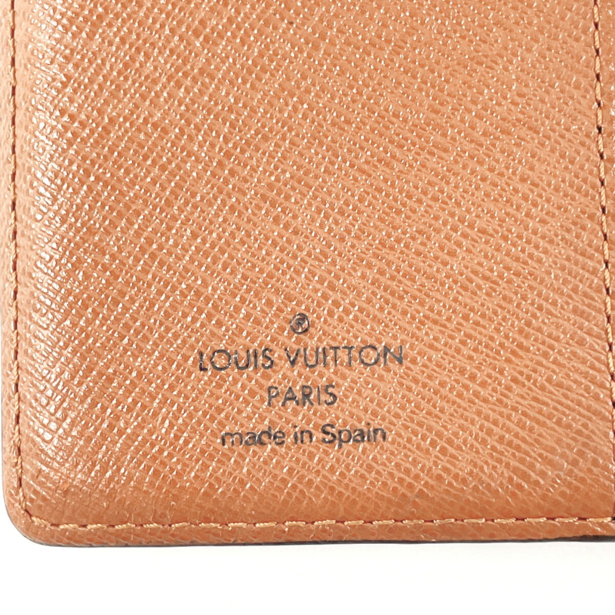 LOUIS VUITTON Agenda PM R20005 Notebook Cover Monogram Canvas Brown Unisex