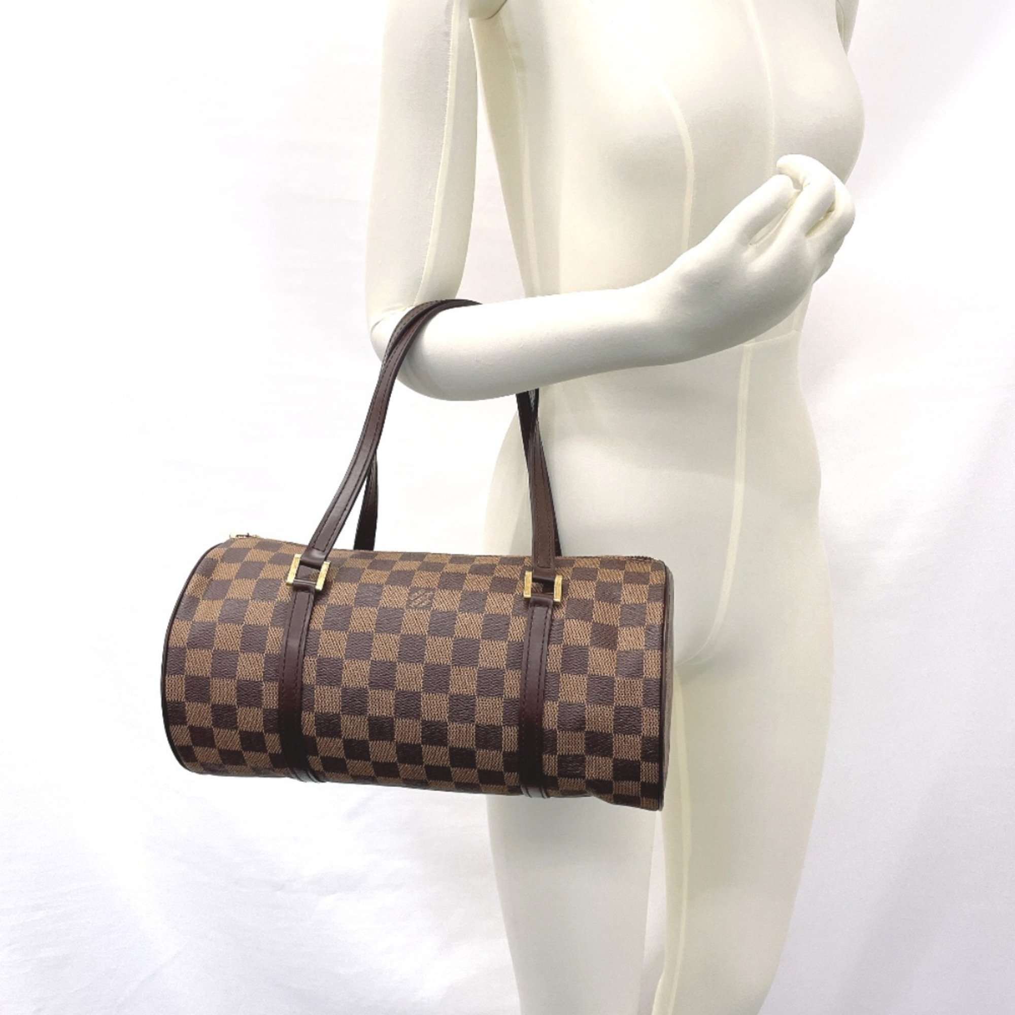 LOUIS VUITTON Louis Vuitton Papillon 30 N51303 Handbag Damier Brown Women's