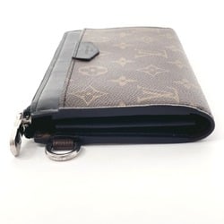 LOUIS VUITTON Louis Vuitton Zippy Dragonne M69407 Long Wallet Monogram Macassar Brown Men's