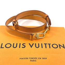 LOUIS VUITTON Shoulder Strap, Natural Leather, Brown, Unisex