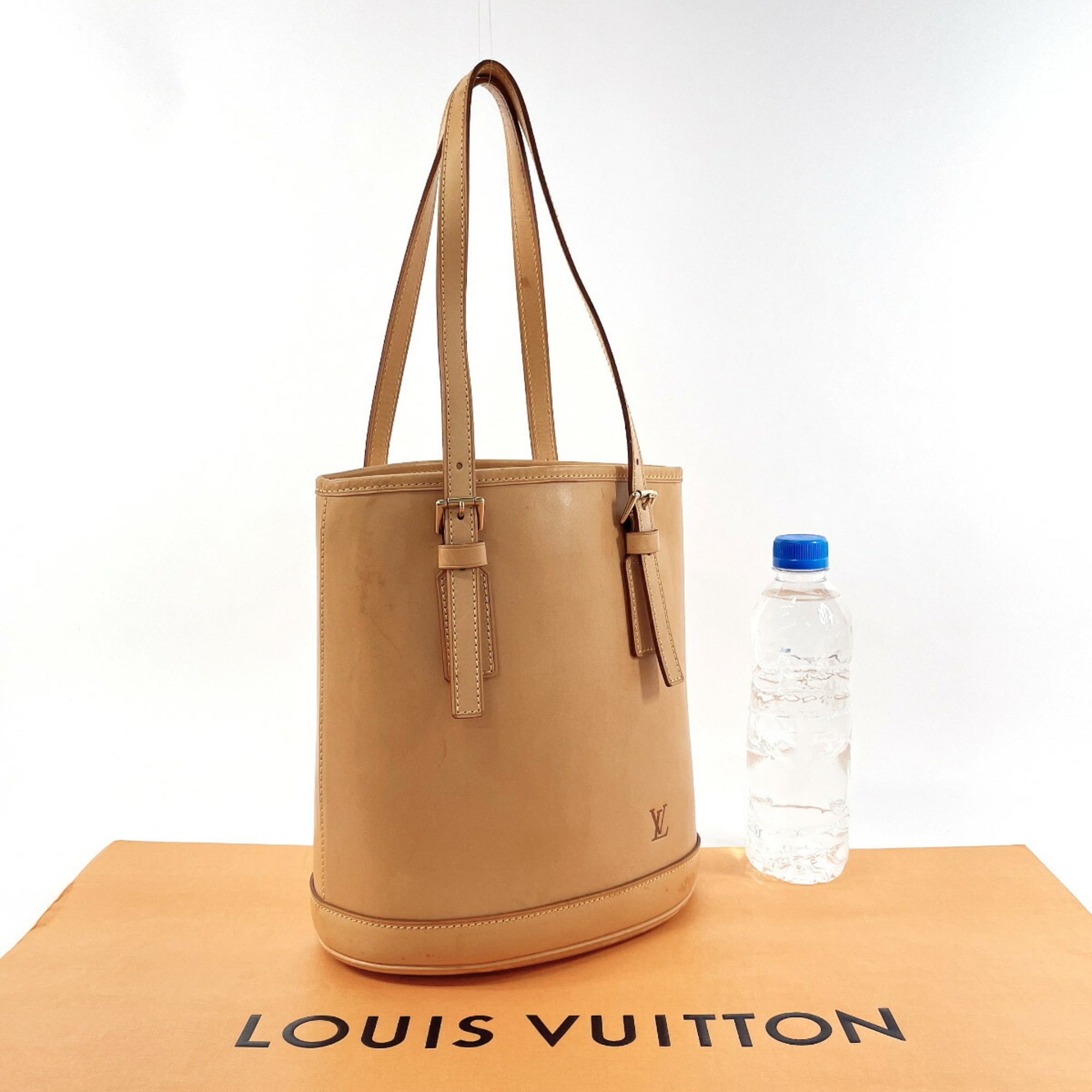 LOUIS VUITTON Louis Vuitton Nomade Marais Vintage 20th Anniversary Limited Edition M99070 Tote Bag Tanned Leather Beige Women's