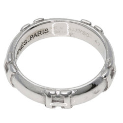 Hermes Fidelite #47 Ring, 18K White Gold, Women's, HERMES