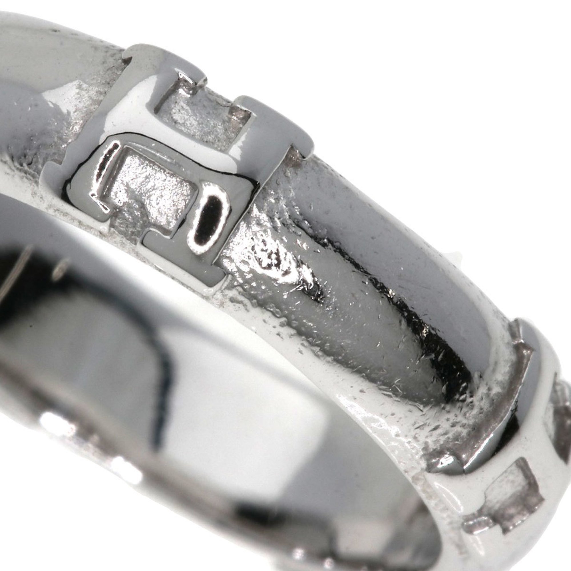 Hermes Fidelite #47 Ring, 18K White Gold, Women's, HERMES