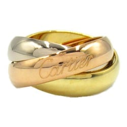 CARTIER Trinity ring LM Ring Gold K18 (Yellow Gold) 750 Three Gold Gold