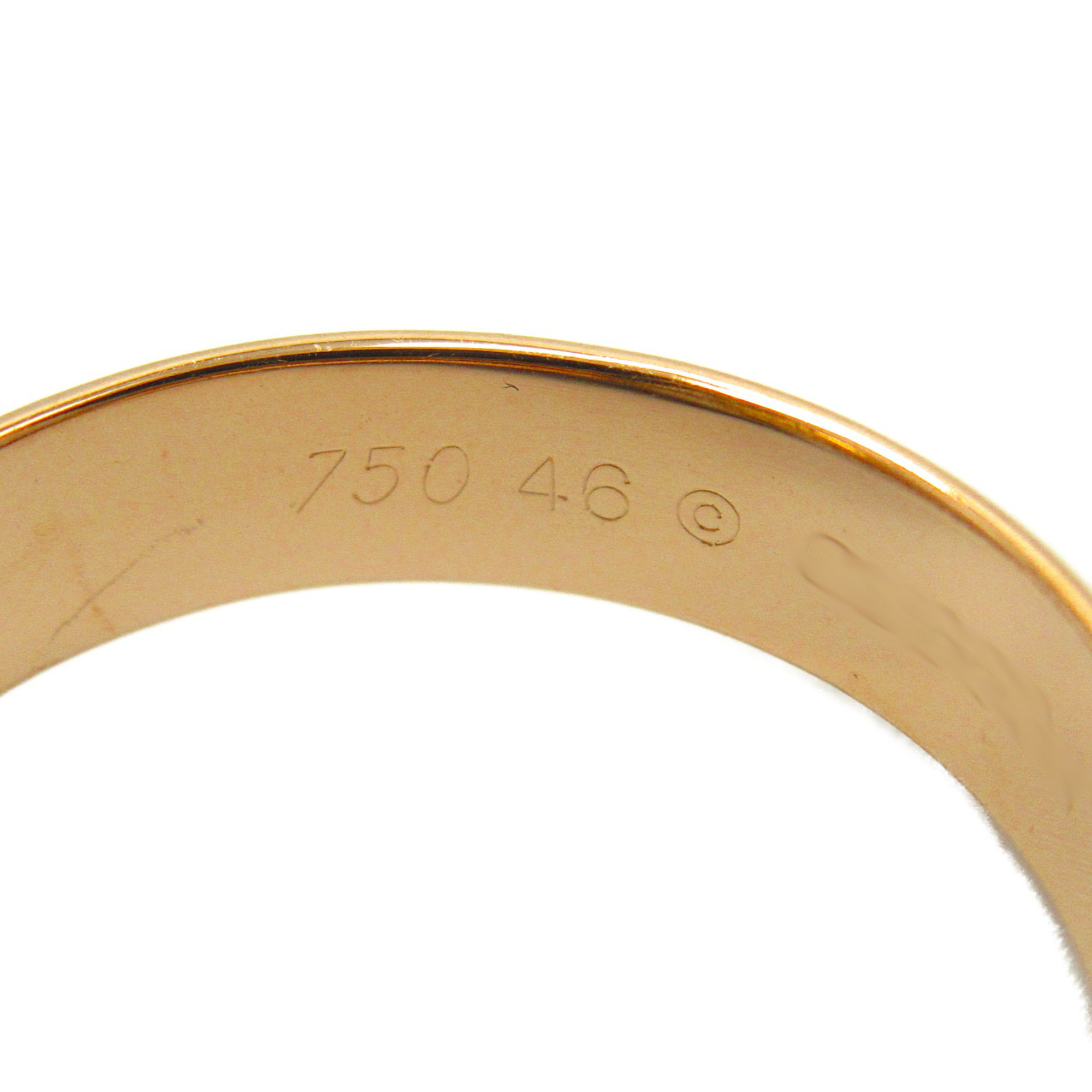 CARTIER Trinity ring LM Ring Gold K18 (Yellow Gold) 750 Three Gold Gold