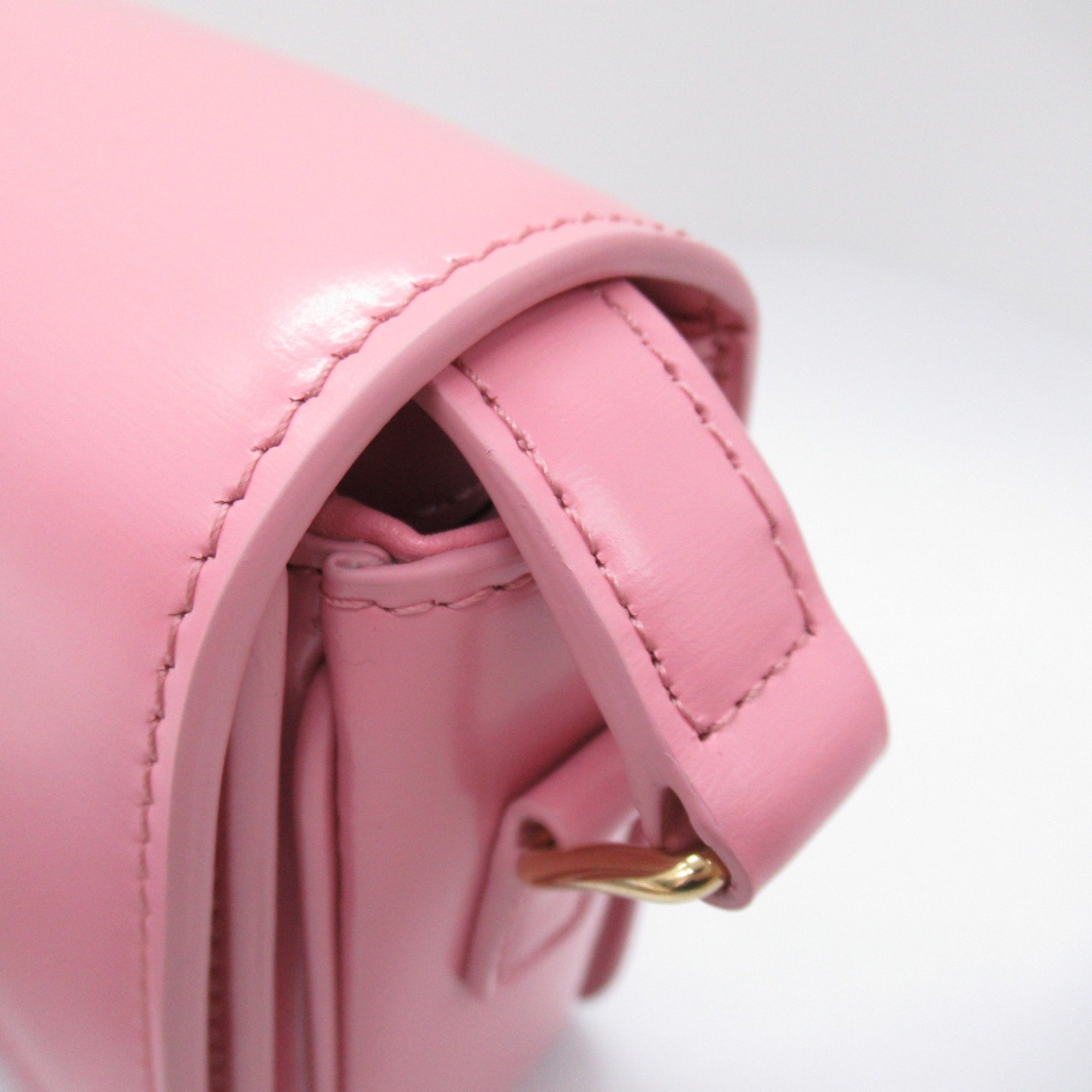 CELINE Shoulder Bag Pink Rosa leather 188423BF424OS