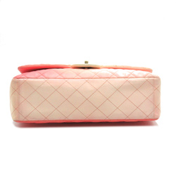 CHANEL Deca Materasse Chain Shoulder Pink Pink gradation leather