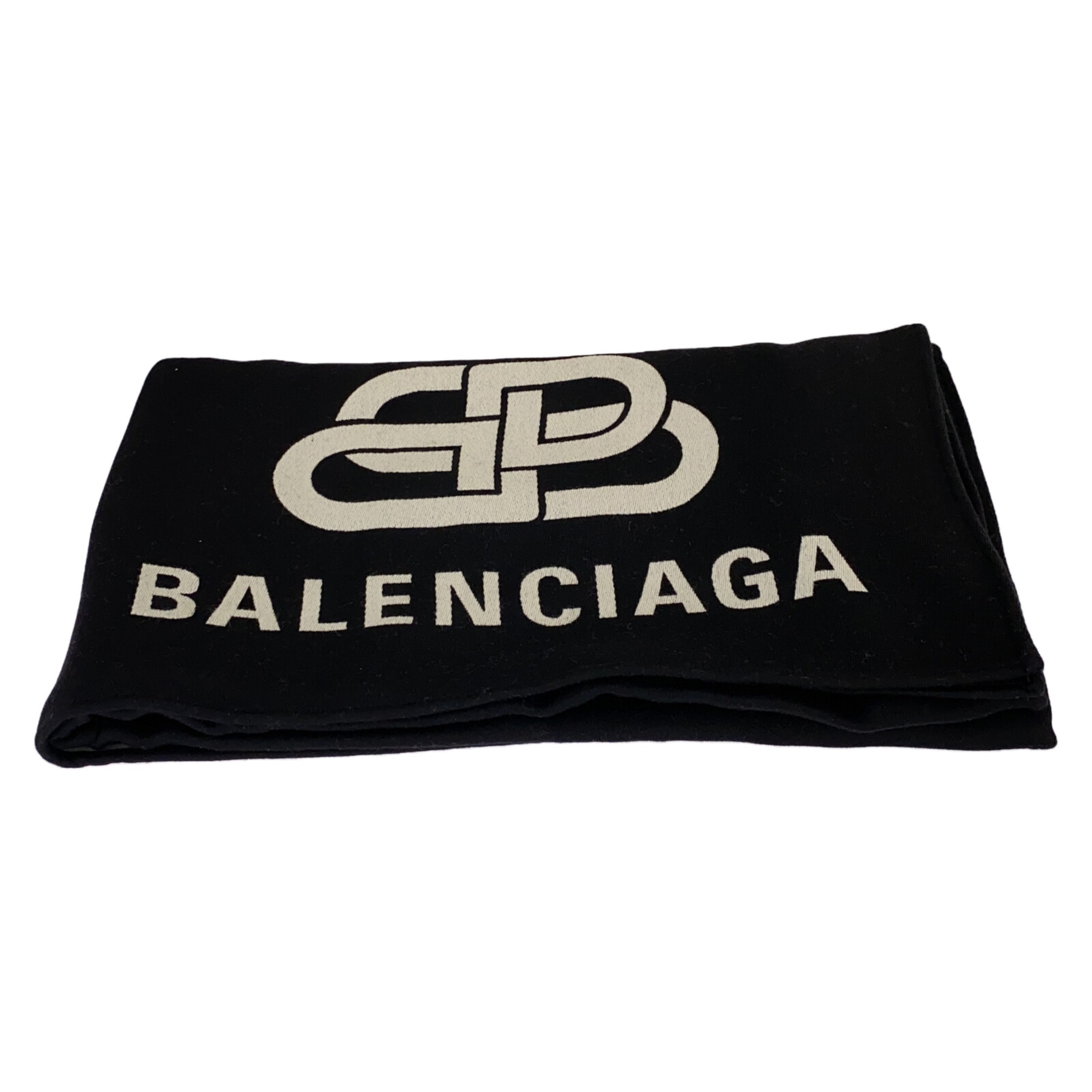 BALENCIAGA Scarf Black wool 575867320B01077