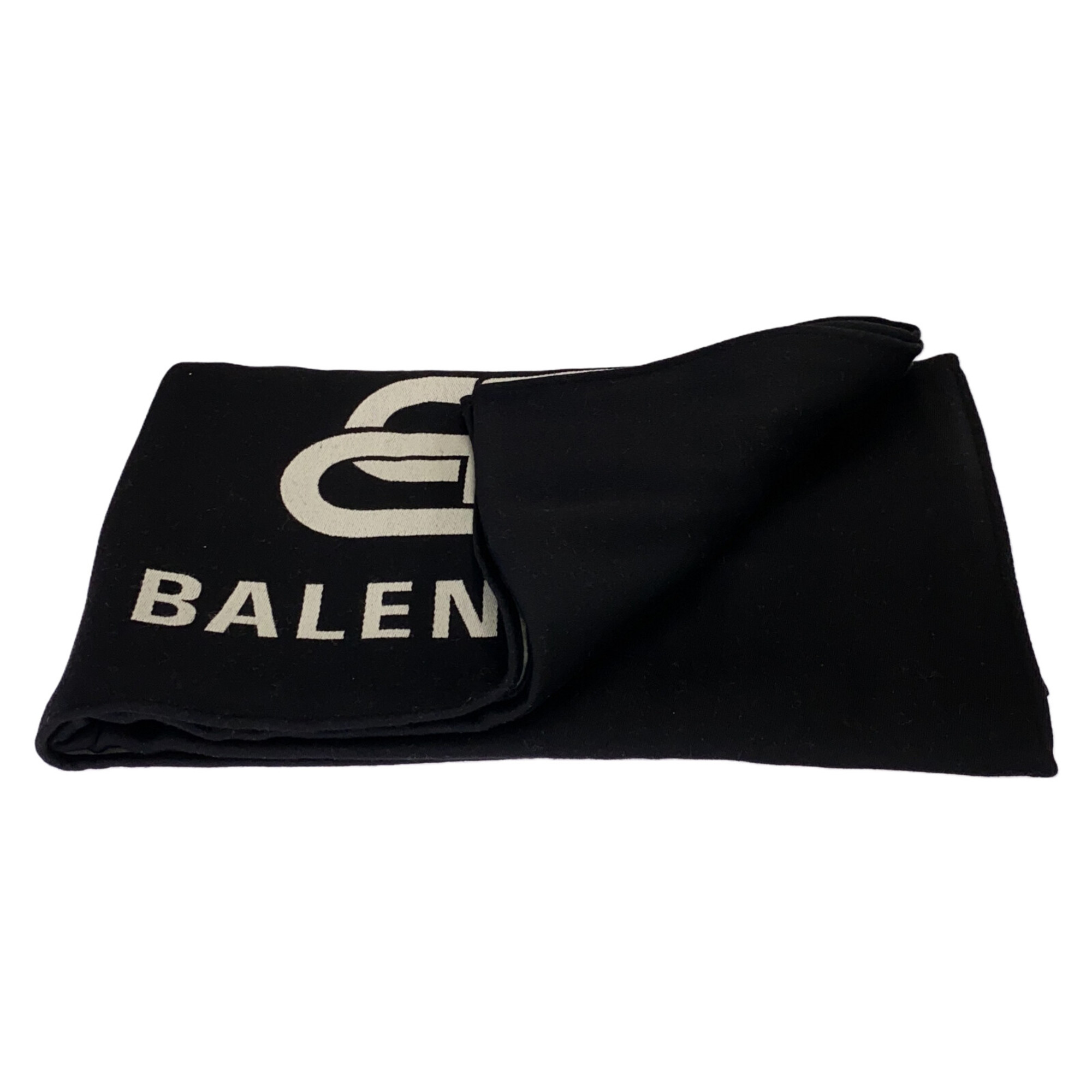 BALENCIAGA Scarf Black wool 575867320B01077