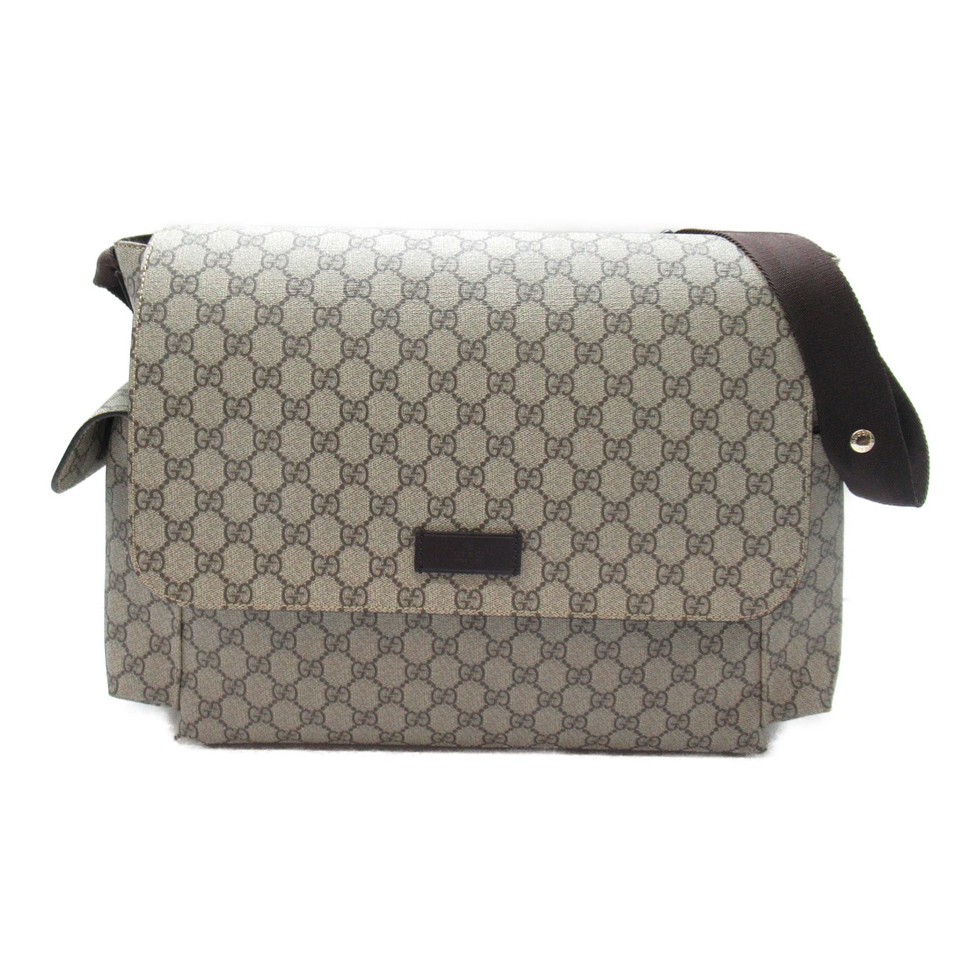 GUCCI Mother's bag Shoulder Beige GG canvas 211131KGDIG8588