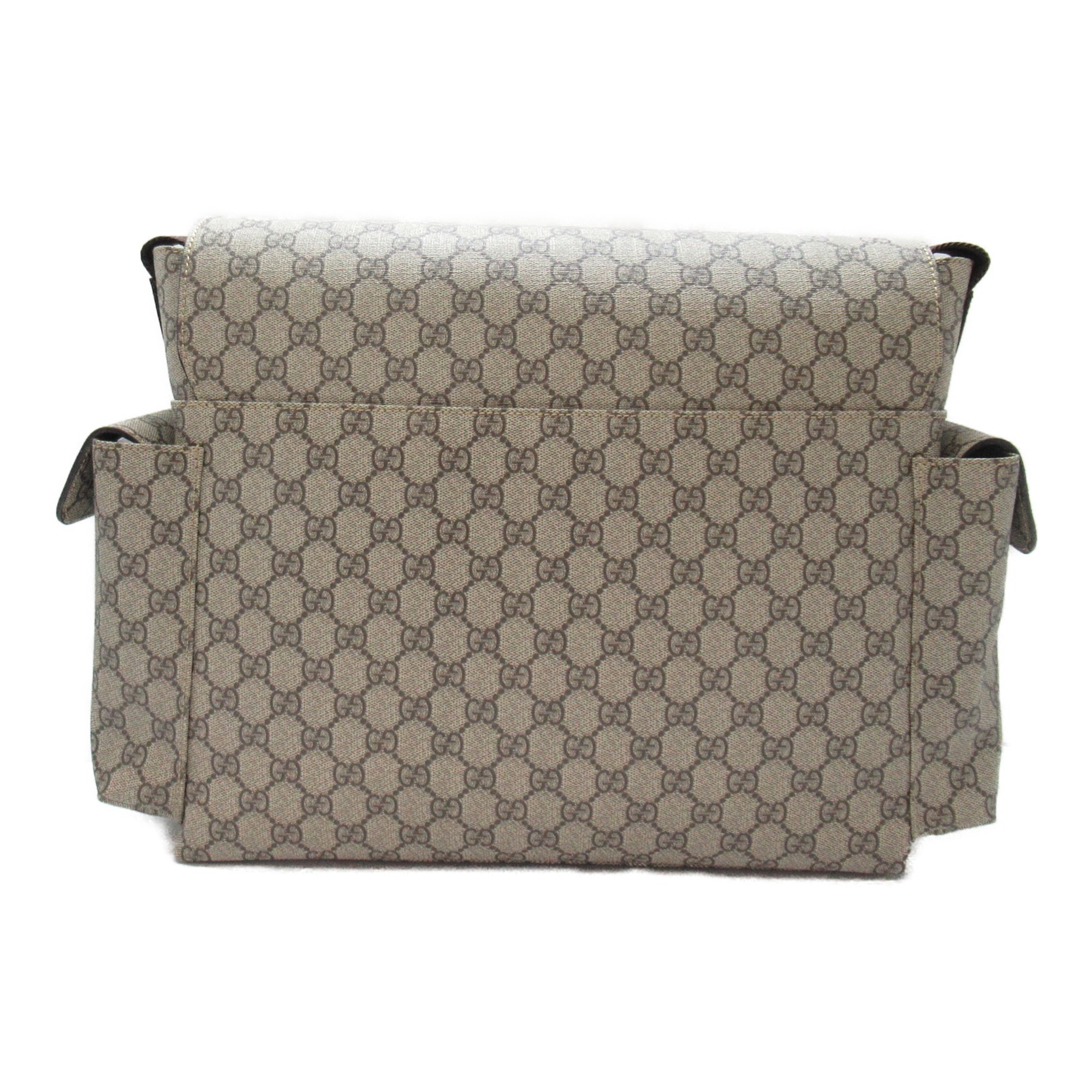 GUCCI Mother's bag Shoulder Beige GG canvas 211131KGDIG8588