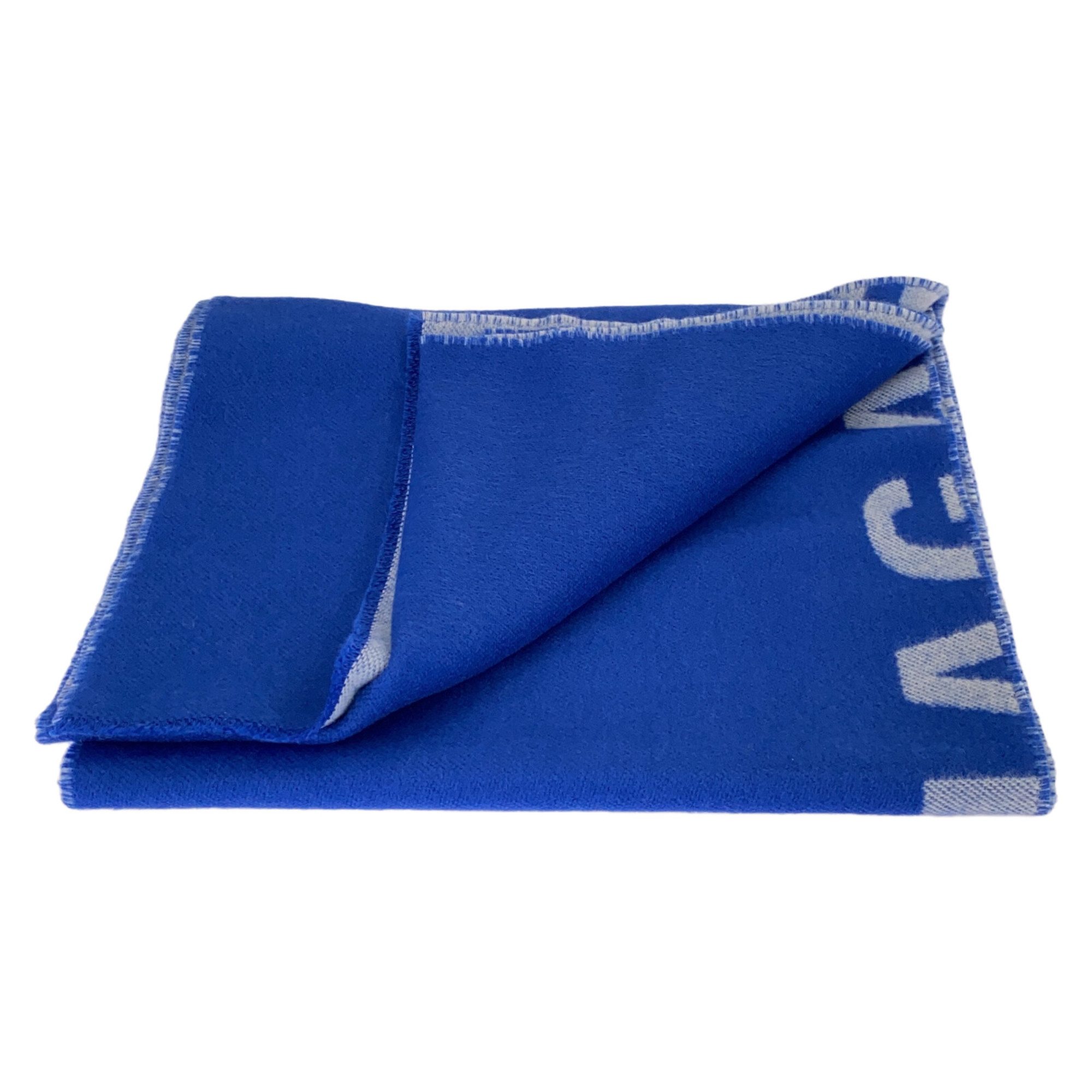 BALENCIAGA Scarf Blue wool 575868320B04877