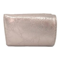 BALENCIAGA Tri-fold wallet Beige Stone Beige Lambskin (sheep leather) 7654672AA1N9706