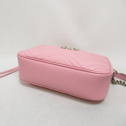 GUCCI Shoulder Bag Pink leather 447632