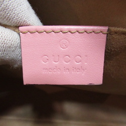 GUCCI Shoulder Bag Pink leather 447632